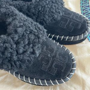 Tory Burch shearling slipper